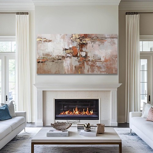Modern Watercolor Art Abstract Wall Decor for Living Room 24"x48" Large Frame... - Picture 5 of 7
