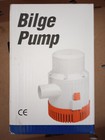12 volt dc 4700gph marine bilge pump with heavy duty 20amp float switch