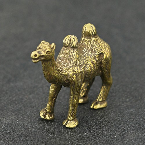 1 Stück Kupfer Kamel Form Figur Wohndeko Statue Kupfer Miniatur Skulptur - Bild 2 von 12