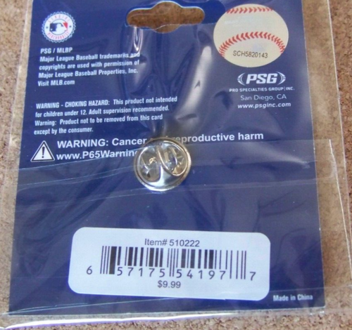 Baseball Hall of Fame Induction pin Hank Aaron Atlanta Braves MLB FREE SHIP 2603 - Picture 8 of 10