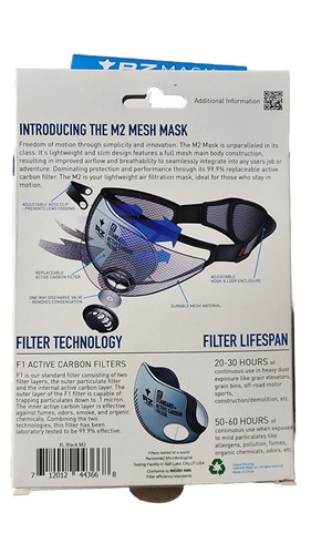 RZ Mask - X Large Set Of 2 - Black - Bild 2 von 2