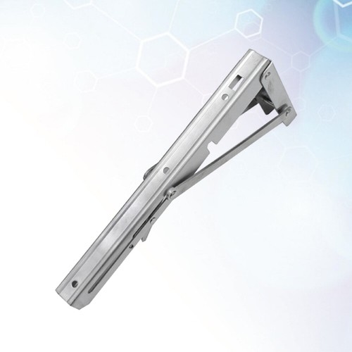 Estante triangular con resorte con soporte de acero inoxidable de 2 piezas - Imagen 10 de 12