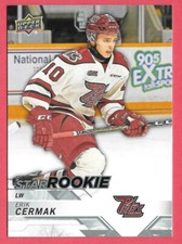 2018-19 Erik Cermak Upper Deck CHL Star Rookie - Peterborough Petes