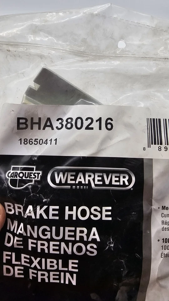 Manguera hidráulica de freno CARQUEST BHA380216 Foto 3 de 4