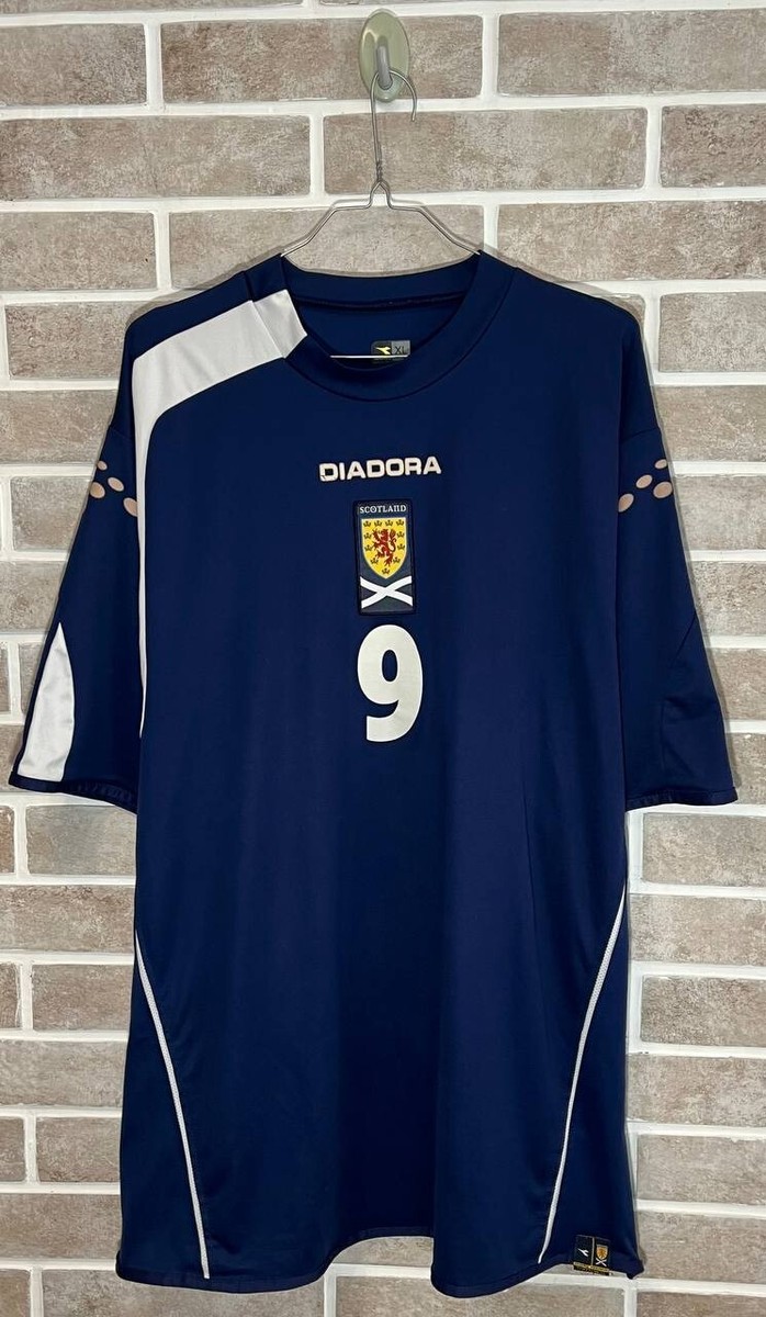 ウェア DIADORA Scotland 2004 2005 2006 SCOTLAND 2004 2005 2006 THIRD SHIRT JERSEY LONG SLEEVE