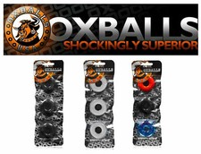 New Oxballs Ringer Thick Super Soft Stretchy Penis Dick Male Jock Ring 3 Pack