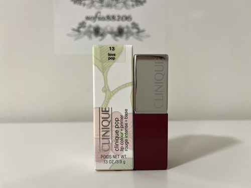 Color de labios CLINIQUE Pop + lápiz labial imprimación #13 LOVE POP tamaño completo - Imagen 3 de 3