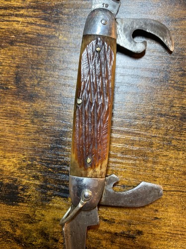 AT Co. 4 blade camp,scout,wilderness,Hunting knife-No. 19 - Picture 7 of 11
