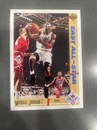 MICHAEL JORDAN 1991-92 Upper Deck Chicago Bulls #69 HOF Basketball Card - Picture 1 of 4