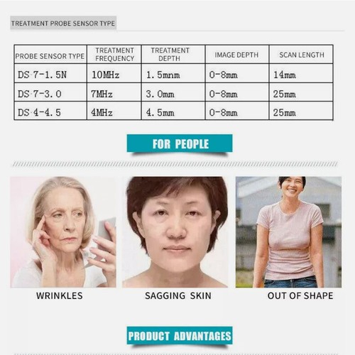 110V Anti-Aging Machine with 3 Cartridges Facial Skin Care Wrinkle Removal US - Picture 6 of 10