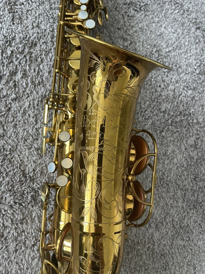 Amazing Time Capsule "The Martin" Committee III Alto Saxophone For Collectors - Image 3 of 4