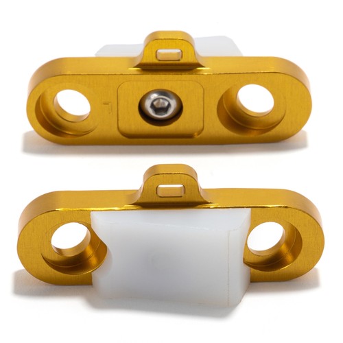Tarazon For Sur-Ron Gold Aluminum CNC Steering Stop Blocks Ultra Bee Dirt Bike - Picture 12 of 12