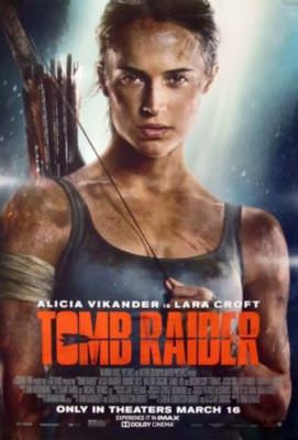TOMB RAIDER Lara Croft 2018 Original Mini Promo Movie Poster