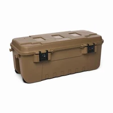 Sportsmans Trunk 27-Gal Heavy Duty Lockable Wheeled Storage Box Angler Hunter Br
