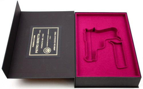 PISTOL PRESENTATION CUSTOM DISPLAY CASE BOX for BERETTA m1935 cal. 7,65 mm WWII - 第 6/13 張圖片