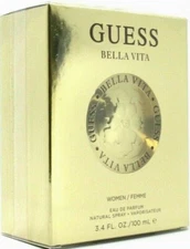GUESS BELLA VITA EAU DE PARFUM SPRAY FOR WOMEN 3.4 Oz / 100 ml BRAND NEW ITEM!!!