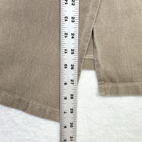 BDNZX Utility Jumper Dress Women’s Size 6 Khaki Brown Pocket Boho Lagenlook - Picture 10 of 11