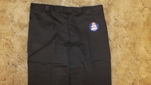 DICKIES Girls Jr Black Uniform Capri Sz 13 Boot Cut Waist 34" x Inseam 22" - Picture 8 of 10