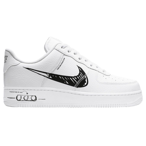 Giày Nike Air Force 1 LV OW Black White màu đen trắng tại TPHCM