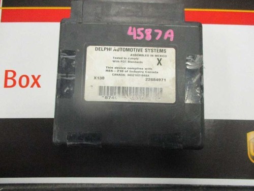 2002 02 GRAND AM ALERO BODY CONTROL BCU BCM MODULE UNIT 22684971