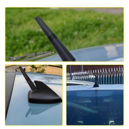Antenna / Aerial Stubby Bee Sting for Mazda BT50 BT-50 2011-2023 Black FM AM - Picture 5 of 9
