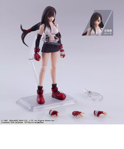 Bring Arts Tifa Lockhart FINAL FANTASY VII Square Enix 5.5in Action Figure - Picture 14 of 14