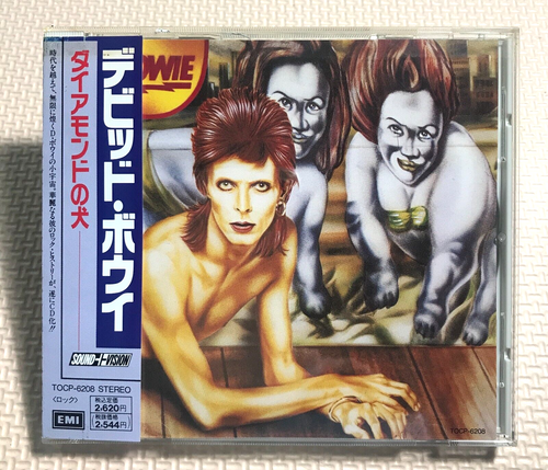 Bowie – Diamond Dogs / EMI – TOCP-6208 Japan CD w/Obi 1990