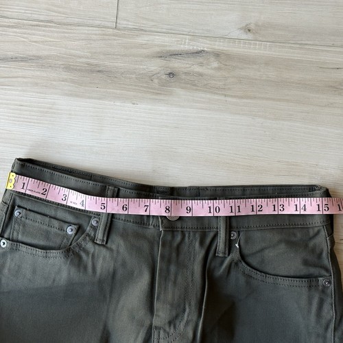 Levis Herren 29x34 504 Slim TROUSER Workwear Commuter Hose Chino Olivgrün - Bild 8 von 12