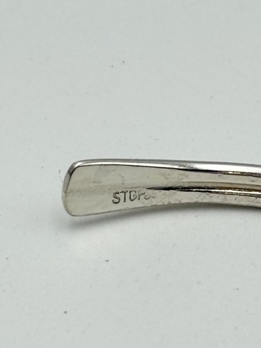 STERLING SILVER 925 6" TWIST CUFF BRACELET 4.1mm 5.8g - Picture 5 of 8