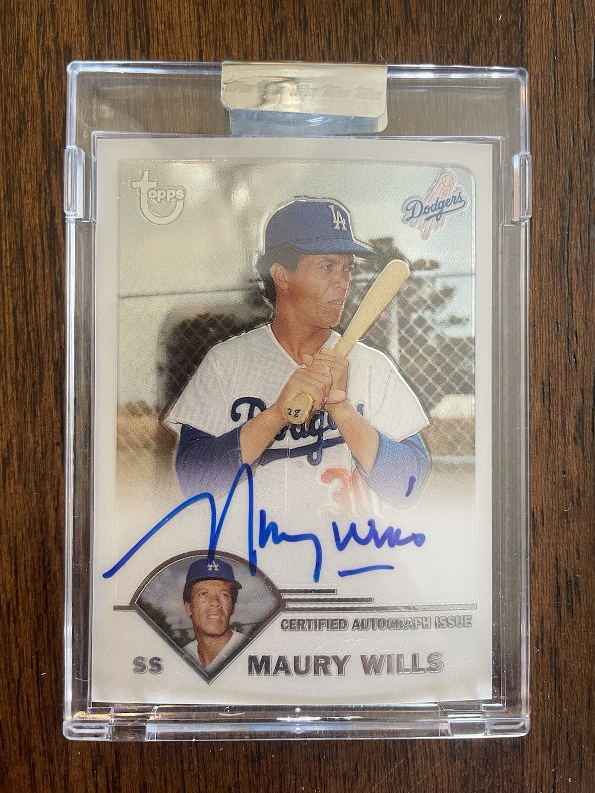 2003 Topps Retired Signature Edition - Autographs #TA-MW Maury Wills (AU)