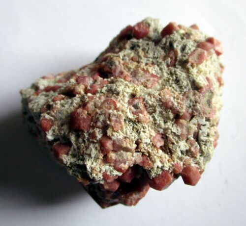 Grupo de Cristal Rosa Granate Frambuesa Grossular México - Imagen 2 de 6