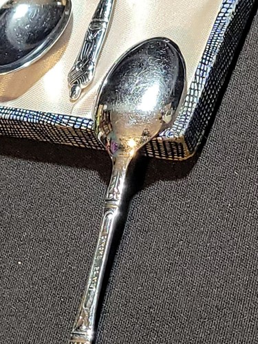 6x Apostle Spoons Stainless Steel Demitasse Mini Spoon Full Set In Box - Picture 11 of 13