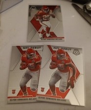 (3) 2020 Panini Mosaic Rookies Clyde Edwards-Helaire NFL ROOKIE Cards MINT 