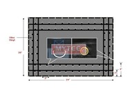 Flatbed Truck Tarps Steel Machinery Tarp 20' X 24' - Black Flatbed Truck Tarps Steel Machinery Tarp 20' X 24' - Black