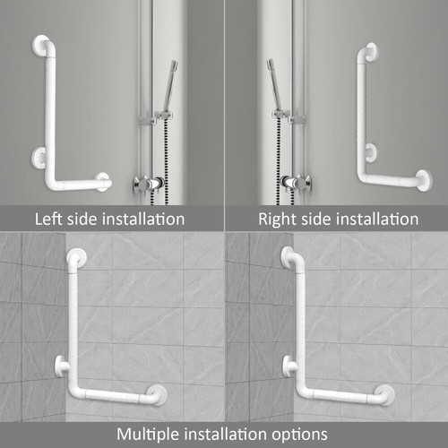 Haltegriff Rutschfeste Haltegriffe WC Haltestange Dusch Griff Badewannen Griff - Bild 13 von 21