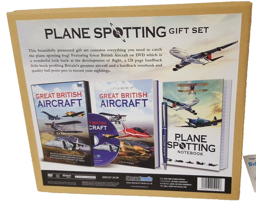 PLANE SPOTTING Gift Set Great British Aircraft DVD And Book Ian Mackenzie - Picture 11 of 12
