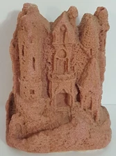 Vintage 1984 Mr Sandman Pink Sand Castle Canadian Collectible 3.5in Tall