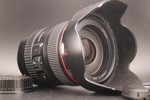 🎬 [MINT- w/Hood] Canon EF 24-105mm f/4L IS USM AF Macro Zoom Lens From JAPAN - Picture 6 of 18