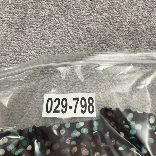 Studio M Maxi Wrap Dress Womens Small Multicolor Polka Dot Sleeveless V-Neck - Picture 13 of 13