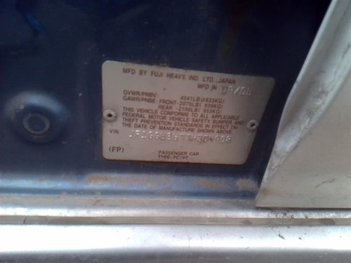 Chassis ECM Automatic Transmission Fits 06-07 IMPREZA 25889586 - Picture 8 of 10