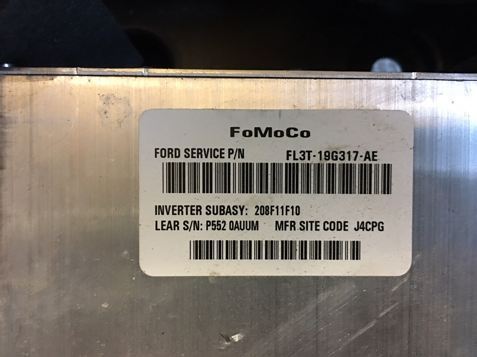 FORD F150 F150 POWER INVERTER 12V TO 110V FL3T19G317AE FITS 201517 eBay