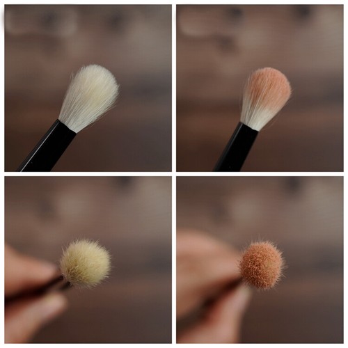 1PC Saibikoho Goat Hair Handmade Makeup Brush Ebony Wood Handle Make Up Brush - Picture 56 of 85