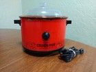 Rival Crock Pot Vintage 1970s 2QT Orange Slow Cooker 3102/2 Works