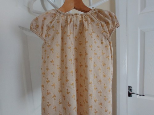 Dress “ H&M” With Sequins Beige Colour Age: Eur 80 cm,US 9-12 Months - Picture 6 of 12