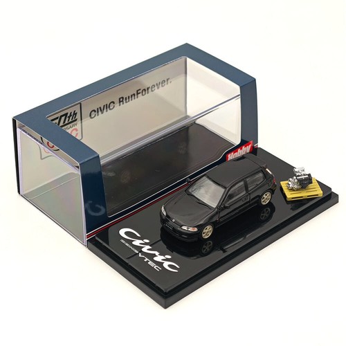 Hobby Japón 1:64 EG6 Sir-S HJ641017SBK Con Motor Granada Negro Diecast Modelos - Imagen 3 de 8