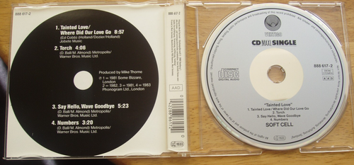 SOFT CELL Tainted Love / Where Did Our Love Go 5-TRK GERMAN CD MAXI MARC ALMOND - Picture 4 of 6