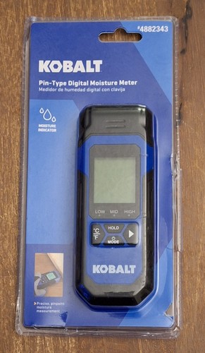KOBALT TOOLS 4882343 PIN-TYPE DIGITAL MOISTURE METER  - Picture 1 of 2