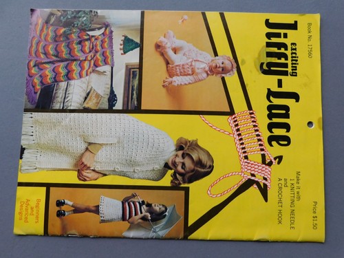 Exciting Jiffy Lace: Make with Knitting needle & Crochet hook - instruction - Picture 6 of 6