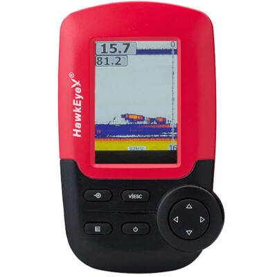 HAWKEYE FISHTRAX COLOR PORTABLE FISH FINDER
