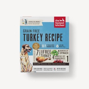 The Honest Kitchen Force Grain Free Dehydrated Turkey Dog Food 10